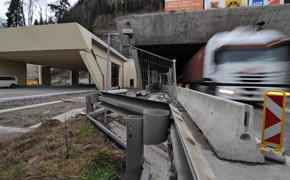 Pfändertunnel: Zweite Röhre eröffnet Pfändertunnel: Zweite Röhre eröffnet Bild