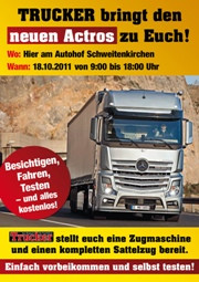Der TRUCKER bringt den Actros zu Euch! Der TRUCKER bringt den Actros zu Euch! Bild