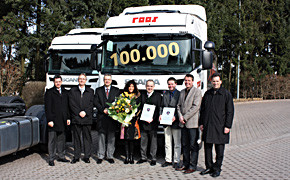 Scania Deutschland liefert 100.000sten LKW aus Scania Deutschland liefert 100.000sten LKW aus