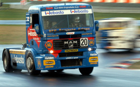 Finale des Truck-Race in Jarama Bild