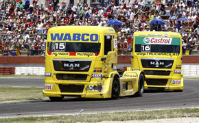 Zweite Runde des European Truck Racing Championship Zweite Runde des European Truck Racing Championship Bild