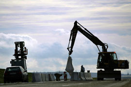 Ukraine baut Autobahn zur EU-Grenze Ukraine baut Autobahn zur EU-Grenze Bild