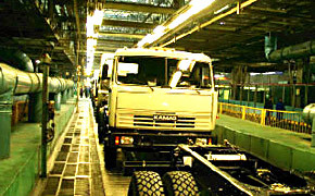 Kamaz mit neuer Motorenfertigung Kamaz mit neuer Motorenfertigung Bild