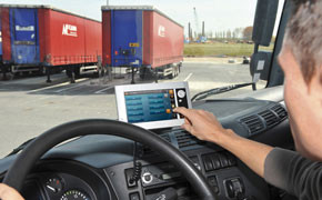 Keine Fahrer - LKW stehen Keine Fahrer - LKW stehen
