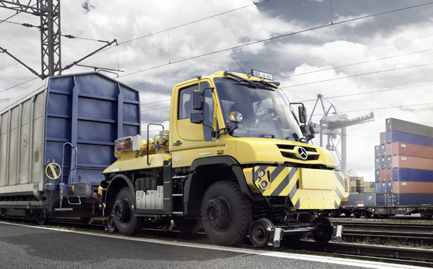 Der Unimog als Euro-6-Lok