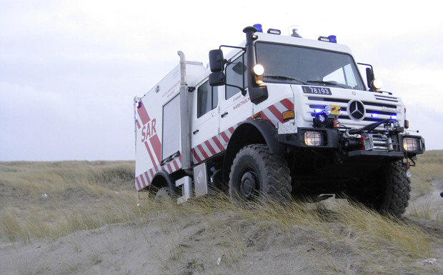 Spezial-Unimogs für Rettungsdienst SAR