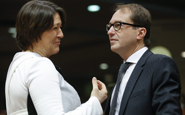 Violeta Bulc und Alexander Dobrindt