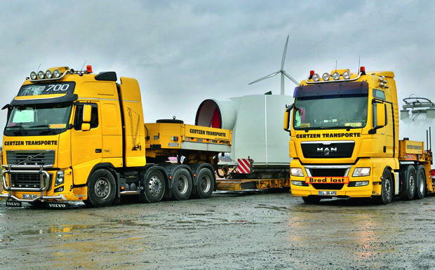 Die Windmühlen-Transporteure