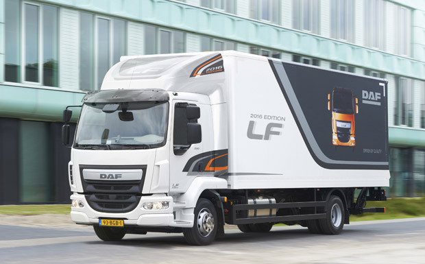 Daf liftet den Verteiler LF