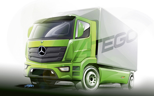 Mercedes-Benz Atego mit neuem Antrieb