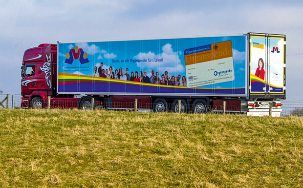 Organspende-Truck