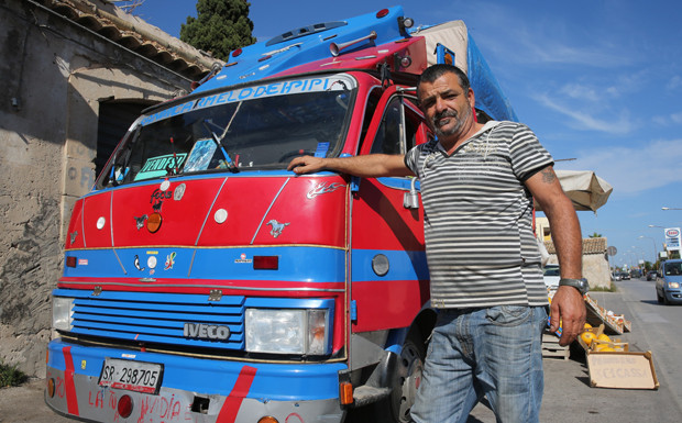 Wie Fahrer auf Sizilien leben