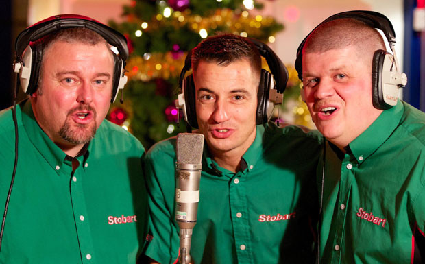 Weihnachtssong der Stobart Trucker auf Spitzenplatz