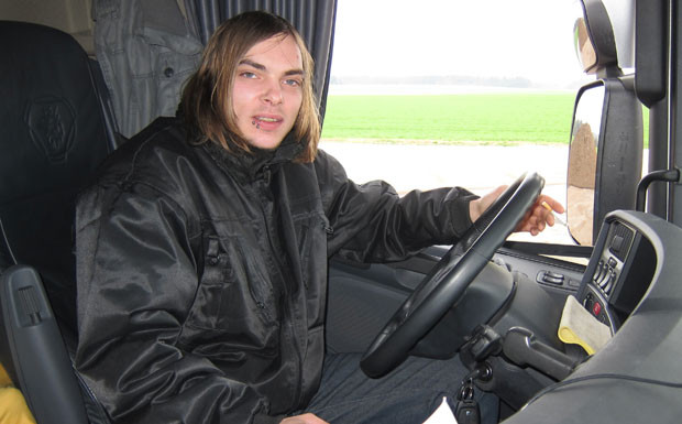 Junge Fahrer: Christian Schmidt