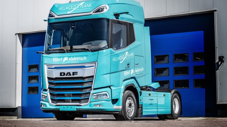 DAF XG+ 350 Electric für Hellmold & Plank