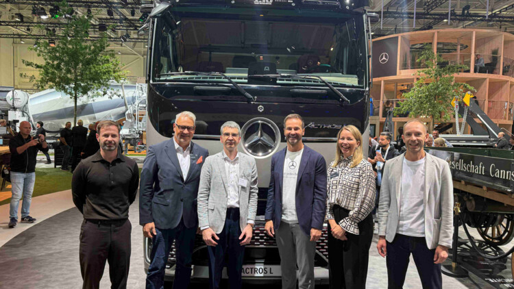 Mercedes-Benz Trucks und Girteka vereinbaren Lieferung von 900 neuen Actros L ProCabin