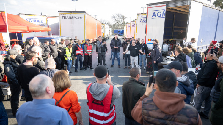 Streik Lkw-Fahrer