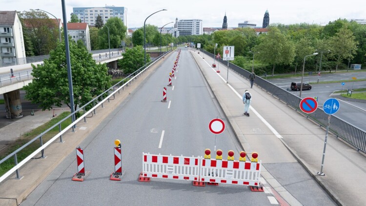 Brücke Dresden, Budapester Straße