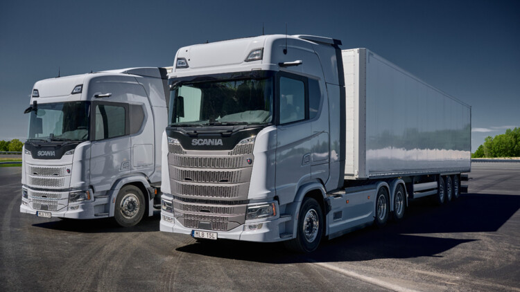 Dynamic heißen die neuen Modelle der R- und S-Baureihe, die Scania zur IAA vorstellt