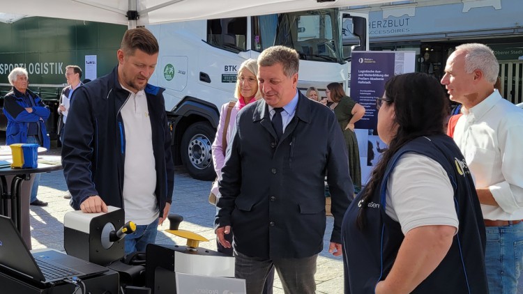 Christian Bernreiter auf dem Aktionstag Wir bewegen Bayern in Deggendorf