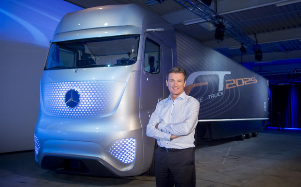 Daimler präsentiert Design des Future Trucks