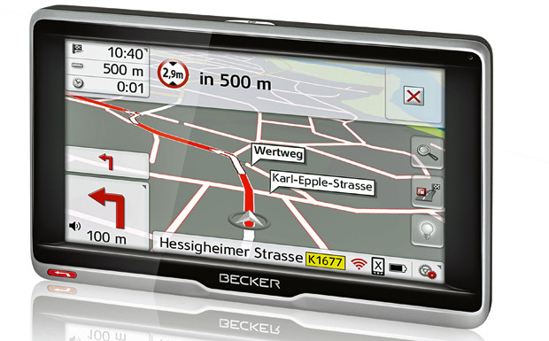 LKW-Navi im Test: Becker Transit-6-LMU