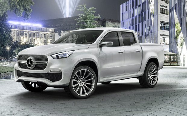 Daimlers Pick-up heißt X-Klasse Daimler Pick-up
