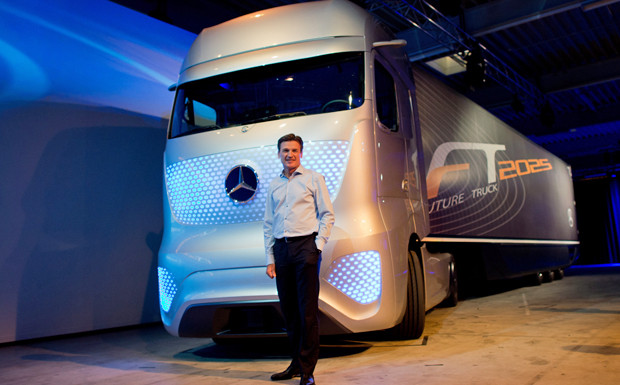 Daimler testet Future Truck Daimler testet Future Truck