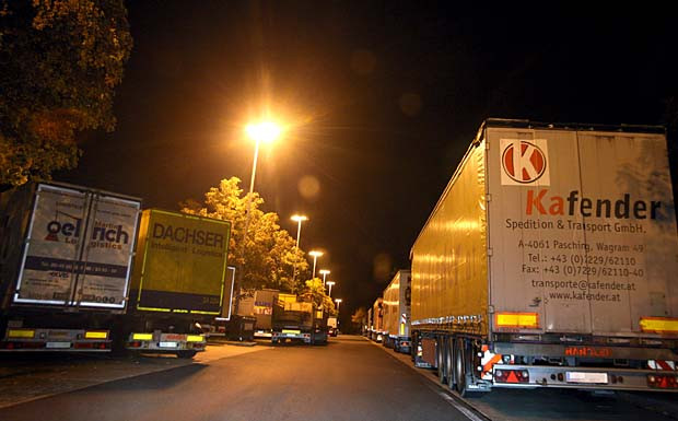 LKW Parken
