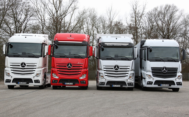 Supertest Actros 1853: Dicke Backen machen