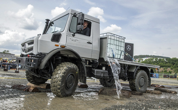 Unimog-Challenge: Spielplatz für Große