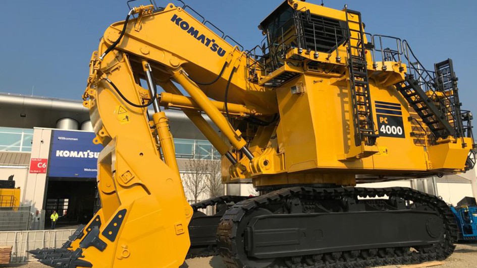 Komatsus Hydraulikbagger PC 4000