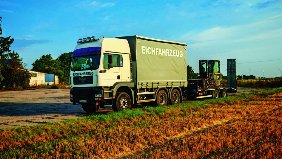 sonnenuntergang truck