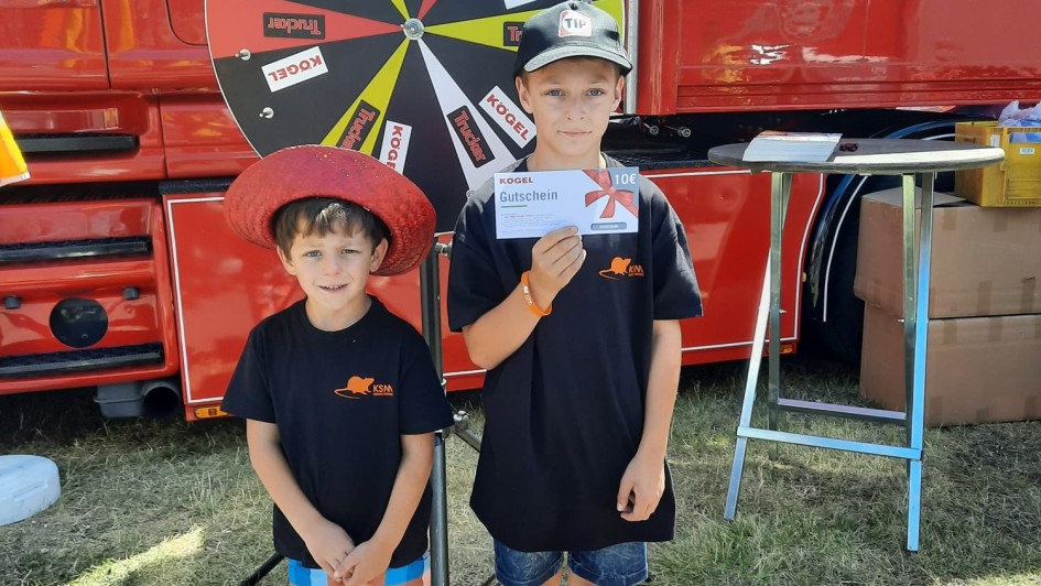 Sogar den Hauptpreis