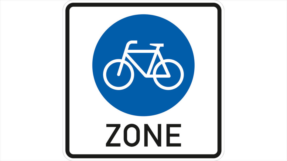 Fahrradzone