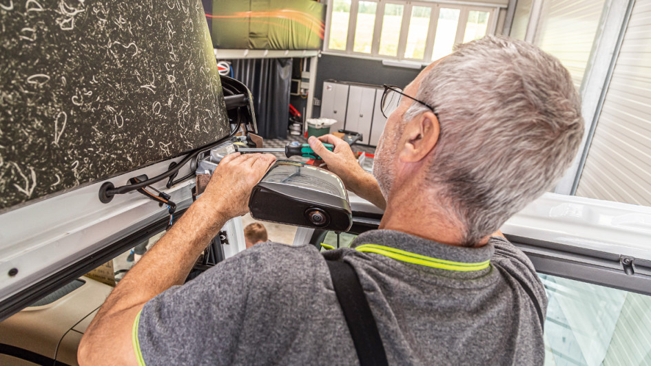 Lederhosen Truck Spiegel