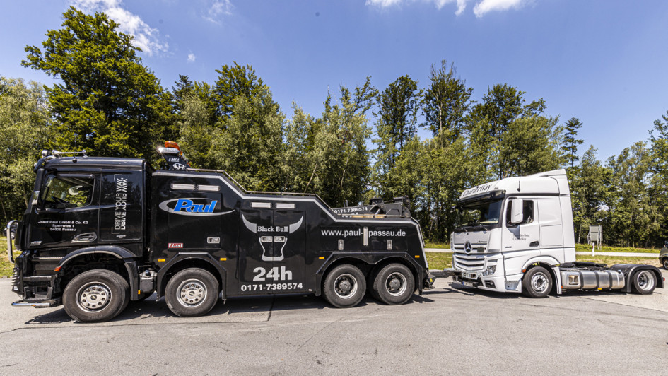 Abschleppen Abschlepp-Truck