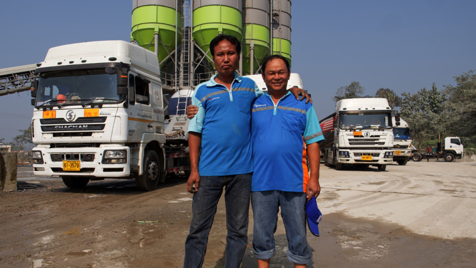 Anupong und Kollege Laos