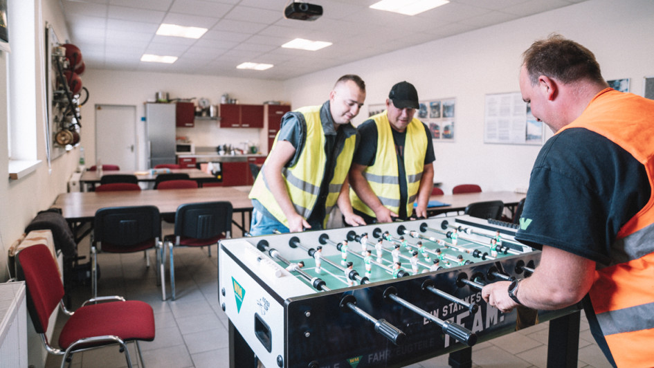 Aufenthaltsraum IW-Transport