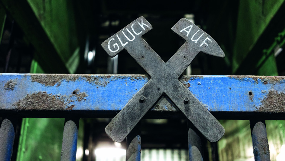 Bergmannsgruß MAN Grube