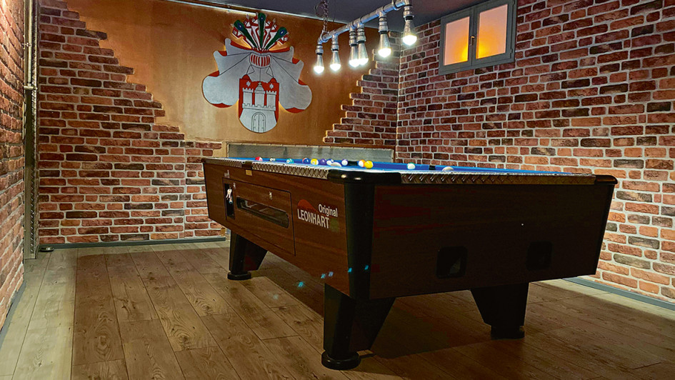 Billardtisch Feuerwehr