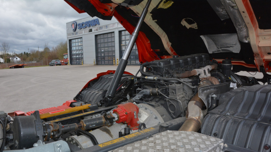 Feuerwehrauto Hydraulik