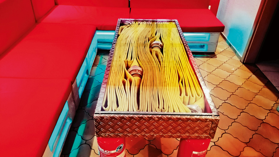 Kaffeetisch Feuerwehr