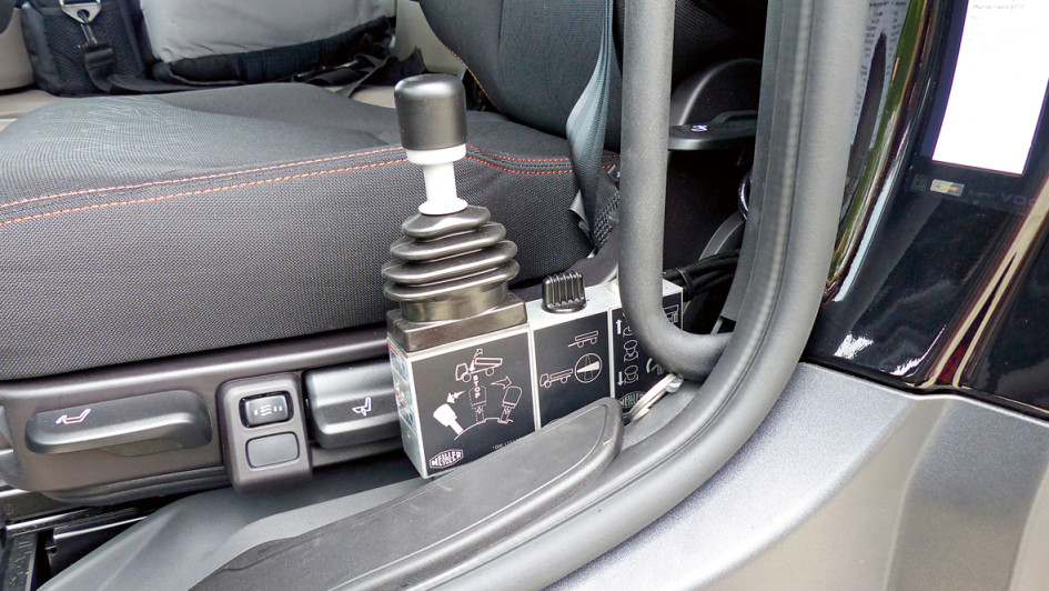 Scania XT 450 Test Kipphydraulik