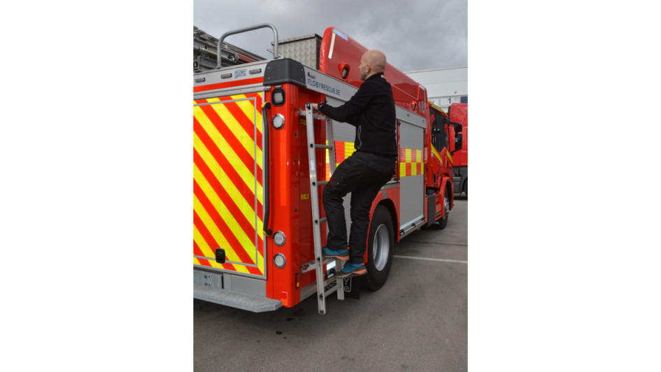 Feuerwehrauto Leiter