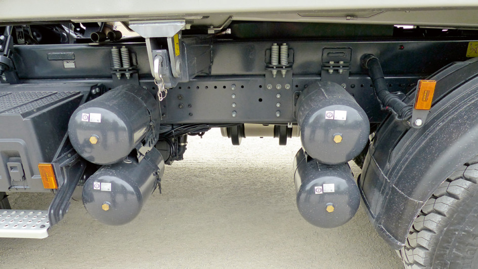 Scania XT 450 Test Luftkessel