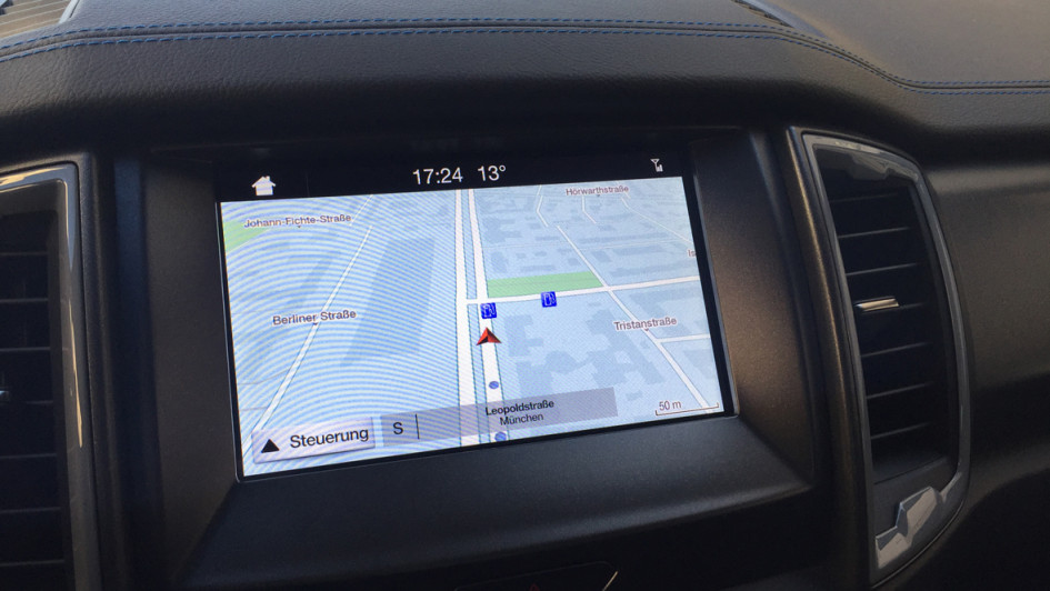 Ford Raptor Navigation