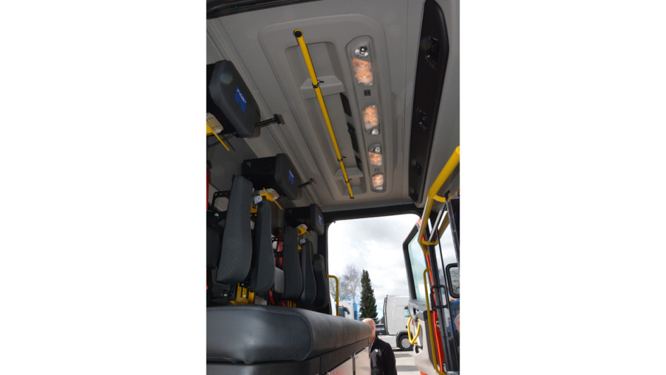 Feuerwehrauto Sitze