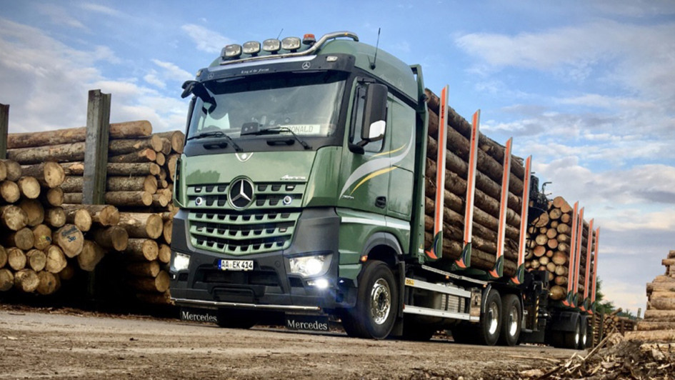 Stiller Lkw