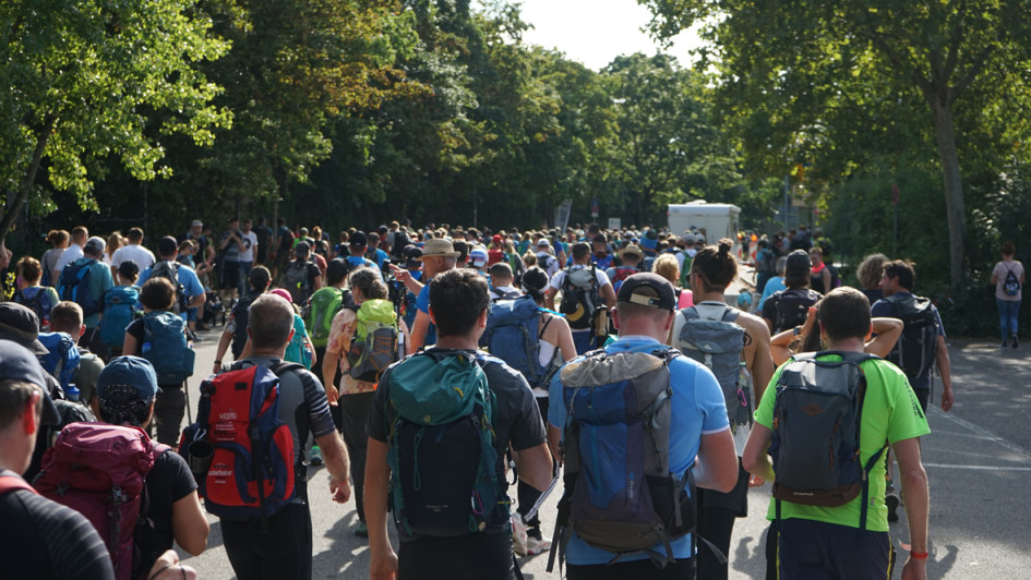 Megamarsch Teilnehmer